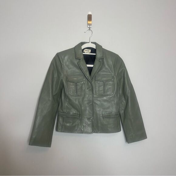 $798 Zadig&Voltaire Liams leather blazer NWT XS - Picture 13 of 13